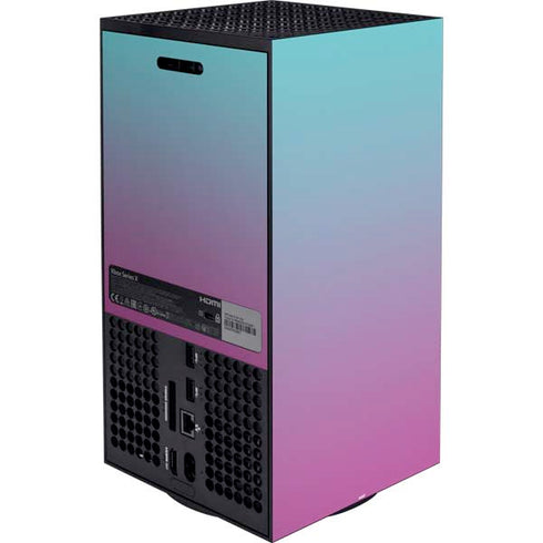 Purple and Blue Ombre XBox Series X Digital Edition Bundle Skin
