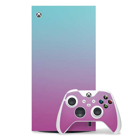 Purple and Blue Ombre Xbox Series X Skins