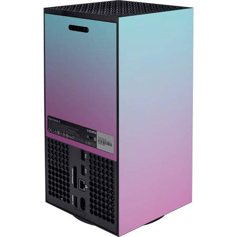 Purple and Blue Ombre XBox Series X Digital Edition Console Skin