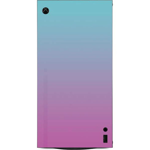Purple and Blue Ombre XBox Series X Digital Edition Console Skin