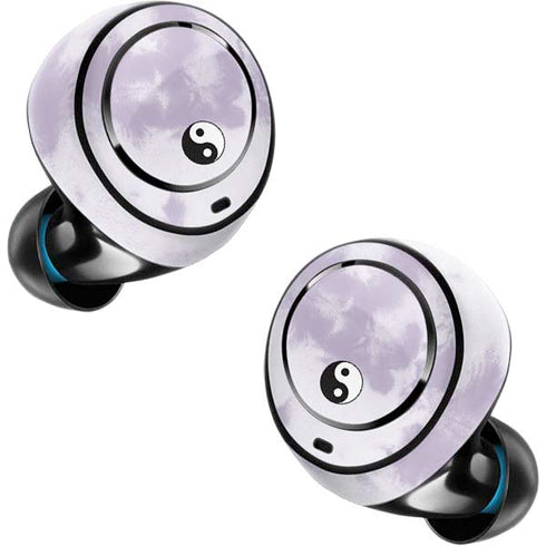 Purple and White Tie Dye Amazon Echo Buds Skin