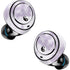 Purple and White Tie Dye Amazon Echo Buds Skin