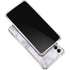 Purple and White Tie Dye Gabb Phone 4 Clear Case