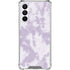 Purple and White Tie Dye Galaxy A16 5G Clear Case
