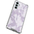 Purple and White Tie Dye Galaxy A16 5G Clear Case