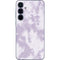 Purple and White Tie Dye Galaxy A35 5G Skin