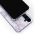 Purple and White Tie Dye Galaxy A55 5G Clear Case