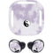 Purple and White Tie Dye Galaxy Buds Pro Skin