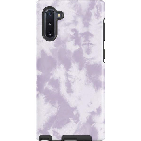 Purple and White Tie Dye Galaxy Cases