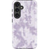 Purple and White Tie Dye Galaxy S25 Plus Impact Case