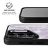 Purple and White Tie Dye Galaxy S25 Plus Kickstand Case