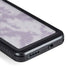 Purple and White Tie Dye Galaxy S24 Plus Waterproof Case