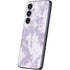 Purple and White Tie Dye Galaxy S24 Skin