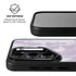 Purple and White Tie Dye Galaxy S24 Ultra Kickstand Case