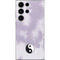 Purple and White Tie Dye Galaxy S25 Ultra Skin
