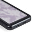 Purple and White Tie Dye Galaxy S24 Waterproof Case