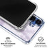 Purple and White Tie Dye Galaxy S25 Clear Case