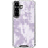 Purple and White Tie Dye Galaxy S26 Clear Case