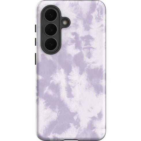 Purple and White Tie Dye Galaxy S26 Impact Case