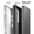 Purple and White Tie Dye Galaxy S26 Impact Case