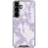 Purple and White Tie Dye Galaxy S26 Plus Clear Case