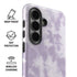 Purple and White Tie Dye Galaxy S26 Plus Impact Case