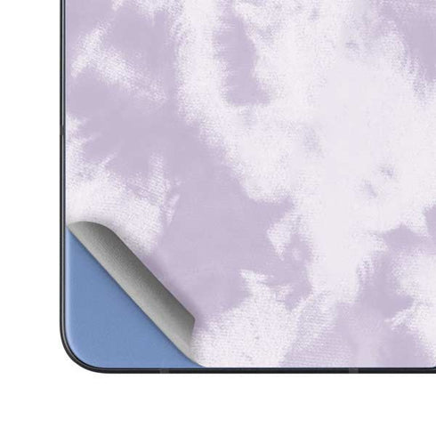 Purple and White Tie Dye Galaxy Z Fold5 5G Skin