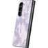 Purple and White Tie Dye Galaxy Z Fold5 5G Skin