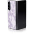 Purple and White Tie Dye Galaxy Z Fold5 5G Skin