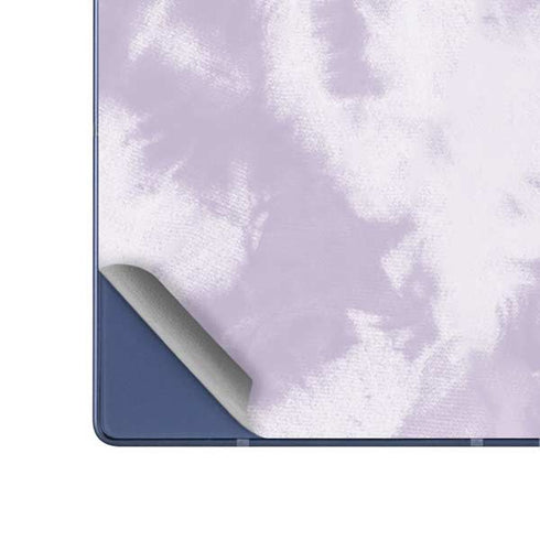 Purple and White Tie Dye Galaxy Z Fold6 Skin