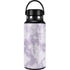 Purple and White Tie Dye Hydro Flask 32oz Wide Mouth Skin