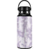 Purple and White Tie Dye Hydro Flask 32oz Wide Mouth Skin