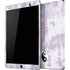 Purple and White Tie Dye iPad Skins
