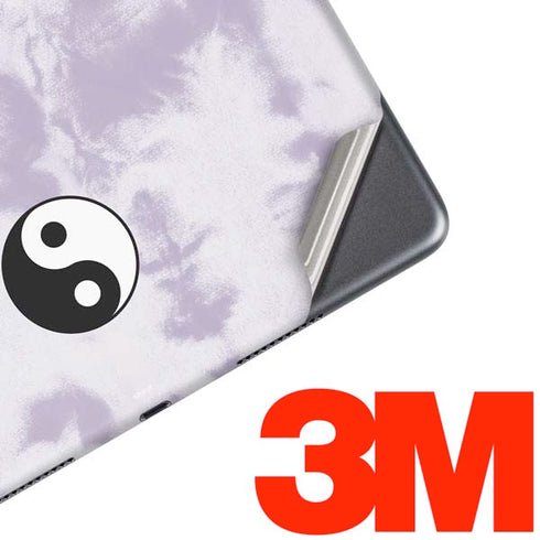 Purple and White Tie Dye iPad Skins