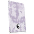 Purple and White Tie Dye Apple iPad Skin