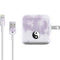 Purple and White Tie Dye iPad Charger (10W USB) Skin