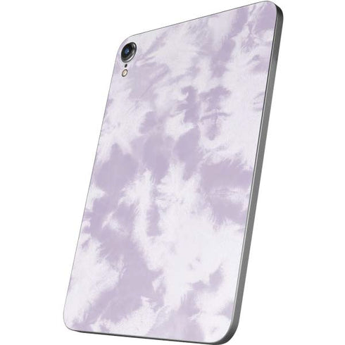 Purple and White Tie Dye Apple iPad Mini Skin