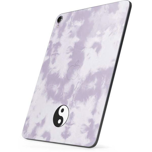 Purple and White Tie Dye Apple iPad Pro Skin