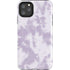 Purple and White Tie Dye iPhone Cases