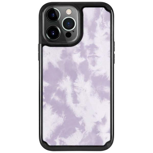 Purple and White Tie Dye iPhone Cases