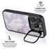 Purple and White Tie Dye iPhone 13 Pro Kickstand Case