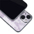 Purple and White Tie Dye iPhone 15 Skin