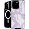 Purple and White Tie Dye iPhone 16 Pro Max MagSafe Case