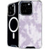Purple and White Tie Dye iPhone 16 Pro Max MagSafe Case