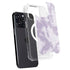 Purple and White Tie Dye iPhone 16 Pro Max MagSafe Case