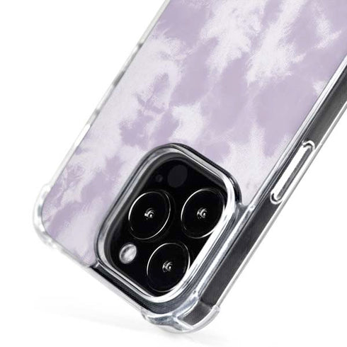 Purple and White Tie Dye iPhone 16 Pro Max MagSafe Case