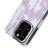 Purple and White Tie Dye iPhone 16 Pro Max MagSafe Case