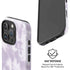 Purple and White Tie Dye iPhone 16 Pro Max Magsafe Impact Case
