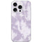 Purple and White Tie Dye iPhone 16 Pro Skin
