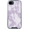 Purple and White Tie Dye iPhone 16e Clear Case